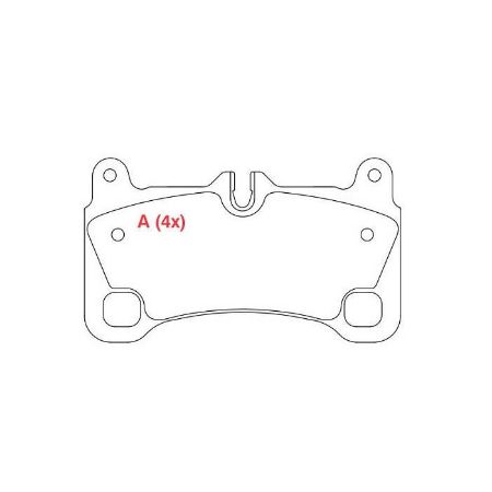 Imagem de Pastilha de Freio Traseira - WILLTEC PW1006