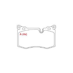 Imagem de Pastilha de Freio Dianteira - WILLTEC PW1007