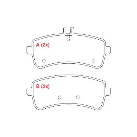 Imagem de Pastilha de Freio Traseira - WILLTEC PW1029