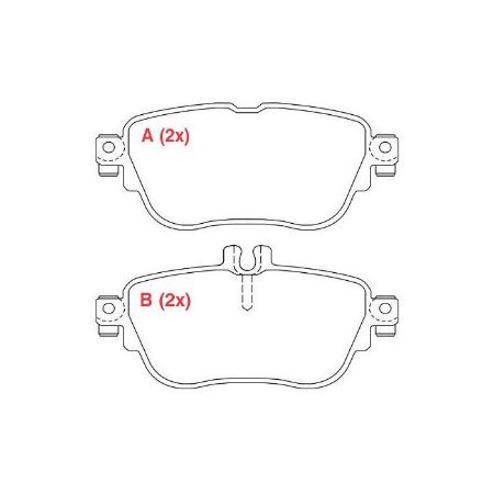 Imagem de Pastilha de Freio Traseira - WILLTEC PW1032