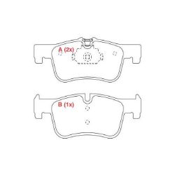 Imagem de Pastilha de Freio Dianteira TOYOTA COROLLA - WILLTEC PW1043