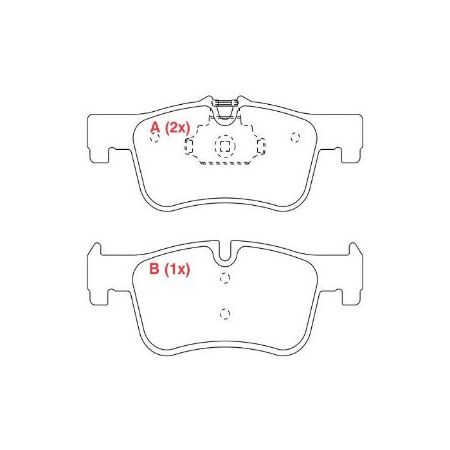 Imagem de Pastilha de Freio Dianteira TOYOTA COROLLA - WILLTEC PW1043