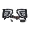 Imagem de Kit Farol Auxiliar HYUNDAI CRETA Moldura Cromada Botão Original - SHOCKLIGHT SL121410CR