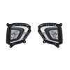 Imagem de Kit Farol Auxiliar HYUNDAI CRETA Moldura Cromada Botão Original - SHOCKLIGHT SL121410CR