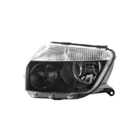 Imagem de Farol Principal RENAULT DUSTER Lado Esquerdo Máscara Negra - CAMBUCI IMPORTS 050629