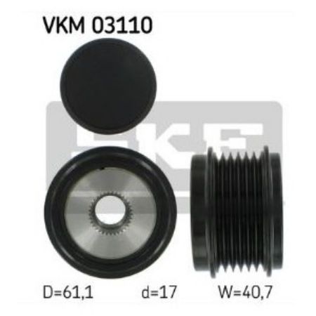 Imagem de Polia do Alternador AUDI A5/Q5 - SKF VKM03110A