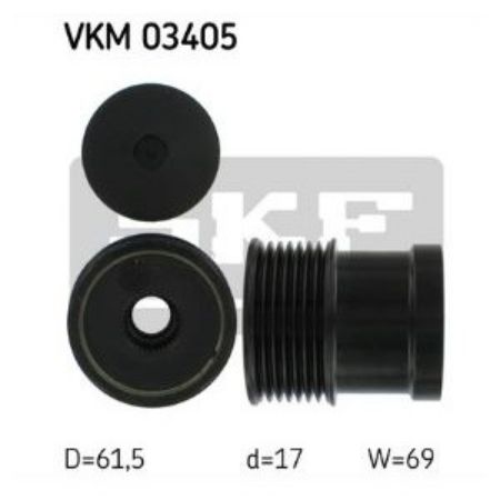 Imagem de Polia do Alternador FORD TRANSIT - SKF VKM03405A