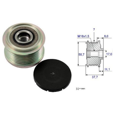 Imagem de Polia do Alternador - SKF VKM05452