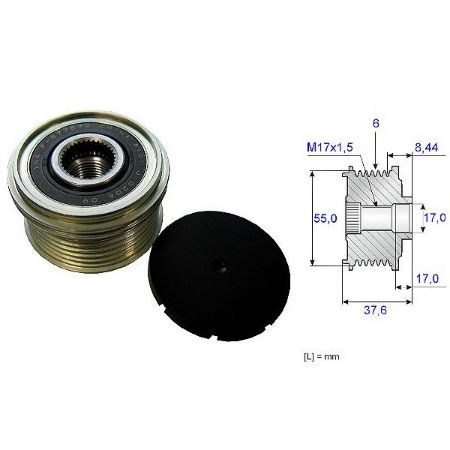 Imagem de Polia do Alternador - SKF VKM05511