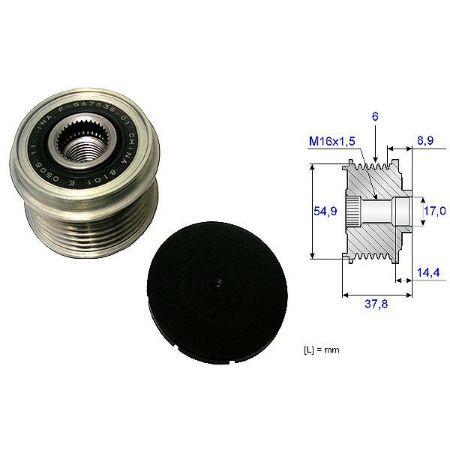 Imagem de Polia do Alternador - SKF VKM05594