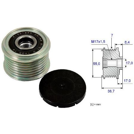 Imagem de Polia do Alternador NISSAN FRONTIER - SKF VKM05614