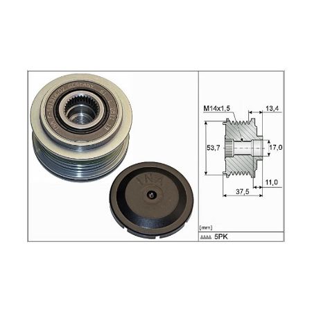 Imagem de Polia do Alternador - SKF VKM05706