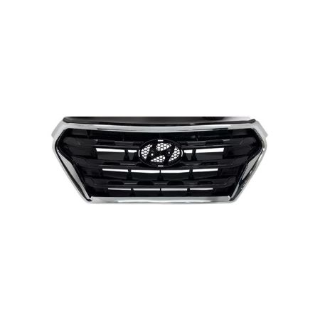 Imagem de Grade do Radiador HYUNDAI CRETA Preto com Friso Cromada - RETROVEX 18036