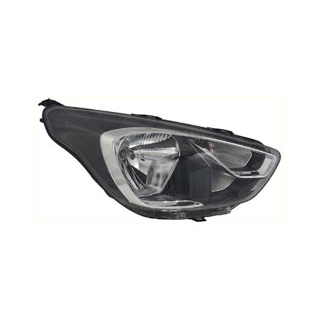 Imagem de Farol Principal FORD KA Lado Esquerdo Máscara Negra com Aro Cromado - RUFATO 29161