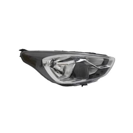 Imagem de Farol Principal FORD KA Lado Direito Máscara Negra com Aro Cromado - RUFATO 29160