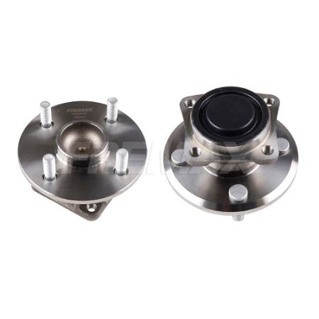 Imagem de Cubo de Roda Traseiro TOYOTA COROLLA /FIELDER com Rolamento sem ABS 4 Furos - FREMAX FWB0540