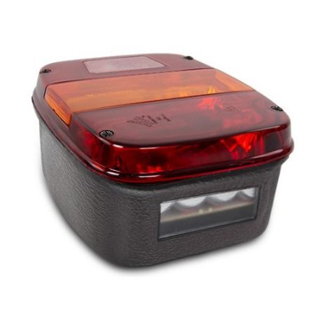 Imagem de Lanterna Traseira Tricolor sem Vigia Led Bivolt - PRADOLUX PL04402349