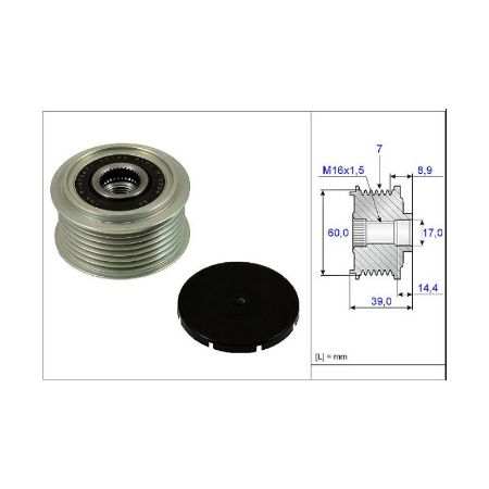 Imagem de Polia do Alternador - SKF VKM05713