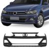 Imagem de Para-choque Dianteiro VOLKSWAGEN POLO/VIRTUS Preto Liso sem Furo - DTS 6142