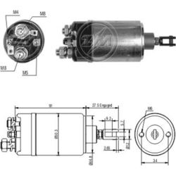 Imagem de Automático de Partida CHEVROLET OPALA Sistema Bosch - ZM ZM523