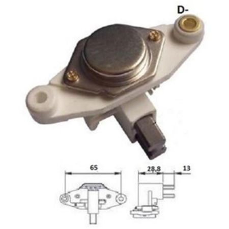 Imagem de Regulador de Voltagem do Alternador com Ar-condicionado Sistema Bosch - IKRO IK540