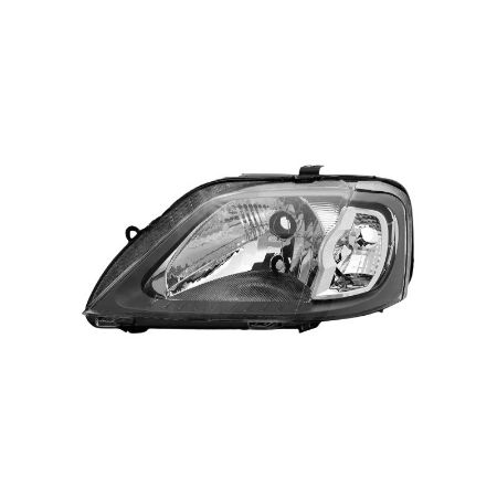 Imagem de Farol Principal RENAULT LOGAN Lado Esquerdo Máscara Cinza - CAMBUCI IMPORTS 053234