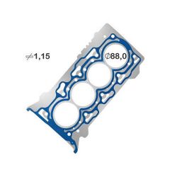 Imagem de Junta do Cabeçote (1.15mm) MITSUBISHI L200/PAJERO - BASTOS JUNTAS 15155415ML3