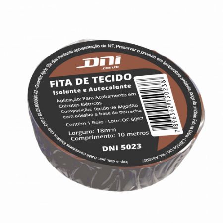 Imagem de Fita Isolante de Tecido Auto Colante - DNI DNI5023