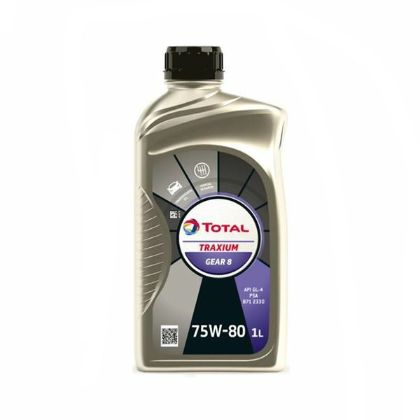 Óleo Câmbio 75W80 Traxium Gear 8 Mineral 1L Total 214082 | MercadoCar