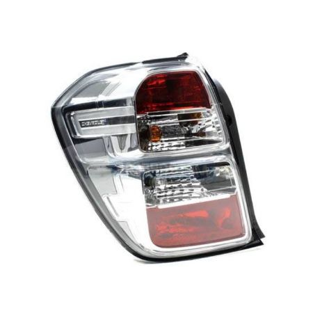 Imagem de Lanterna Traseira CHEVROLET - GM COBALT Lado Esquerdo Carcaça Cinza Cromada - RUFATO 21911