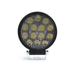 Imagem de Farol Auxiliar Redondo 14 Leds 42W 12/24V - SUNS ACESSORIOS FLU742MD