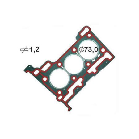 Imagem de Junta do Cabeçote FORD FIESTA/KA Fibra - BASTOS JUNTAS 131590PK