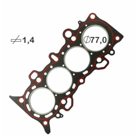 Imagem de Junta do Cabeçote HONDA CIVIC Fibra - BASTOS JUNTAS 1515171PK