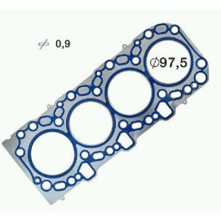 Imagem de Junta do Cabeçote (0.90mm) TOYOTA HILUX /LAND CRUISER Metal - BASTOS JUNTAS 1515157ML2