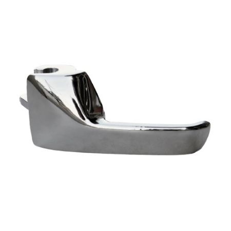 Imagem de Maçaneta Interna da Porta Dianteira Lado Esquerdo Cromada Metal - NEW KAR 340303