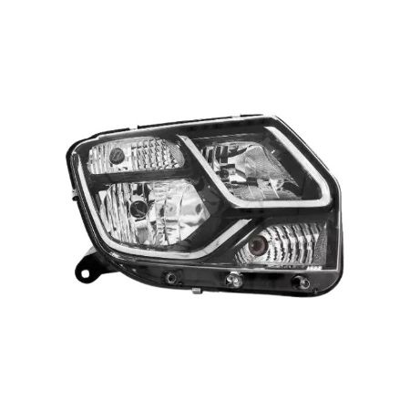 Imagem de Farol Principal RENAULT DUSTER  Lado Direito Máscara Negra - CAMBUCI IMPORTS 059598