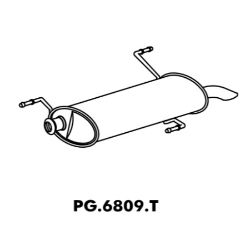 Imagem de Escapamento Silencioso Traseiro PEUGEOT 306 - MASTRA PG6809T