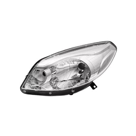 Imagem de Farol Principal RENAULT SANDERO Lado Esquerdo Máscara Cromada - CAMBUCI IMPORTS 045706