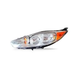 Imagem de Farol Principal FORD FIESTA Lado Esquerdo Máscara Cromada Pisca Âmbar - RUFATO 23201