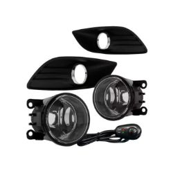 Imagem de Kit Farol Auxiliar FORD FOCUS Cromado Botão Universal - SUITS STS409FD