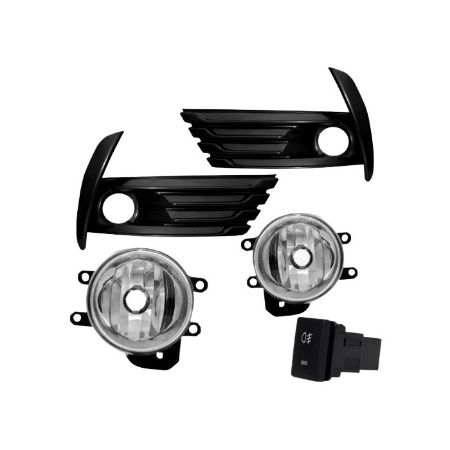 Imagem de Kit Farol Auxiliar TOYOTA COROLLA Preto - SUITS STS525TA