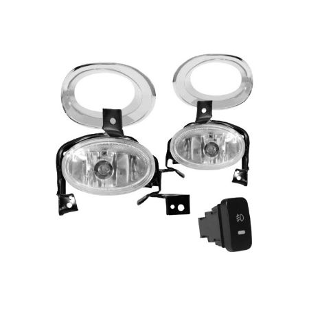 Imagem de Kit Farol de Milha HONDA CRV com Aro Cromado - SUITS STS220HD