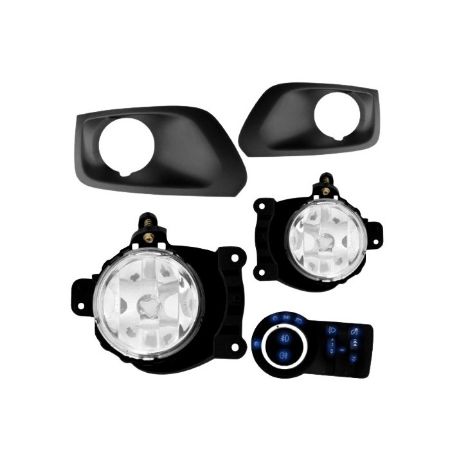 Imagem de Kit Farol Auxiliar CHEVROLET - GM ONIX /PRISMA com Moldura - SUITS STS704CV