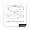 Imagem de Pastilha de Freio Dianteira Sistema ATE - COBREQ N511