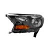 Imagem de Farol Principal FORD RANGER Lado Direito Regulagem Elétrica Máscara Negra Pisca Âmbar - RUFATO 29196