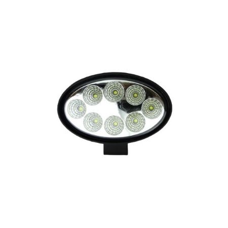 Imagem de Farol Auxiliar Oval 8 Leds 24W - SUITS SLW724