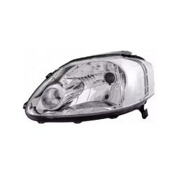 Imagem de Farol Principal Lado Esquerdo Máscara Cromada Monorefletor H4 - RUFATO 17301