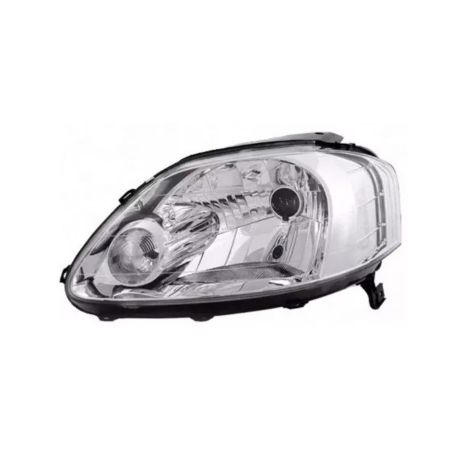 Imagem de Farol Principal Lado Esquerdo Máscara Cromada Monorefletor H4 - RUFATO 17301