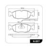 Imagem de Pastilha de Freio Dianteira - COBREQ N897