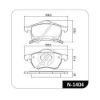 Imagem de Pastilha de Freio Dianteira TROLLER T4/TROLLER - COBREQ N1404
